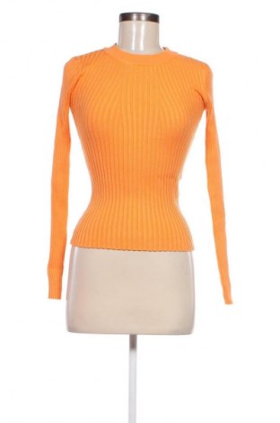 Damenpullover Pieces, Größe M, Farbe Orange, Preis € 14,79