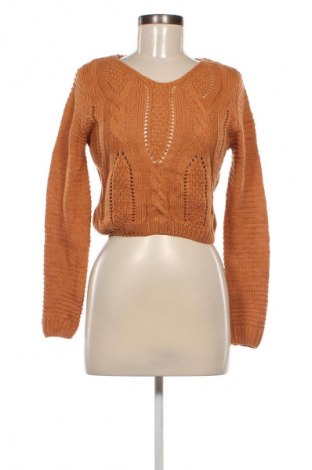 Damski sweter Pretty Guide, Rozmiar S, Kolor Brązowy, Cena 54,99 zł