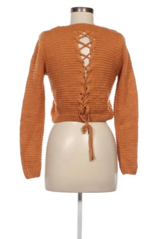 Damski sweter Pretty Guide, Rozmiar S, Kolor Brązowy, Cena 54,99 zł