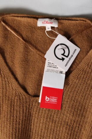 Damenpullover S.Oliver, Größe L, Farbe Braun, Preis 24,49 €