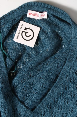 Damenpullover Sheego, Größe M, Farbe Blau, Preis € 13,99