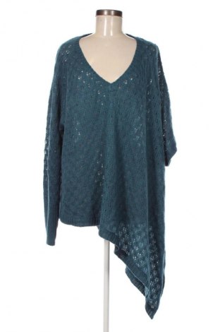 Damenpullover Sheego, Größe M, Farbe Blau, Preis 13,99 €