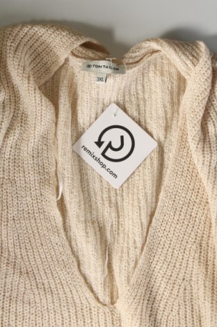 Damenpullover Tom Tailor, Größe 3XL, Farbe Beige, Preis 14,99 €