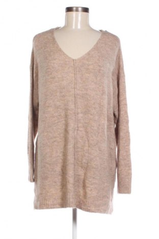 Damenpullover Ulla Popken, Größe XL, Farbe Beige, Preis € 14,79