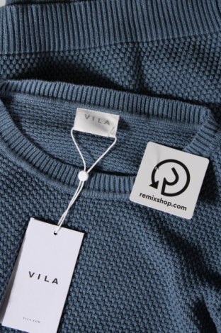 Damenpullover VILA, Größe M, Farbe Blau, Preis 17,79 €