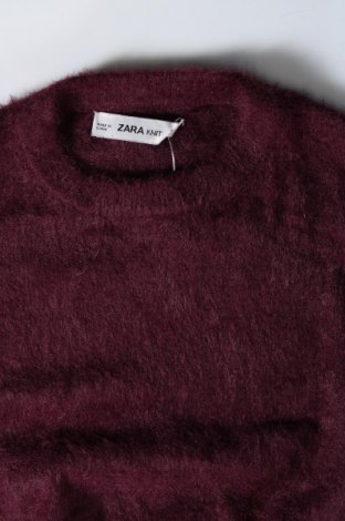 Dámský svetr Zara Knitwear, Velikost S, Barva Červená, Cena  199,00 Kč