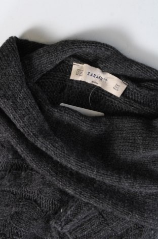 Dámský svetr Zara Knitwear, Velikost S, Barva Šedá, Cena  199,00 Kč