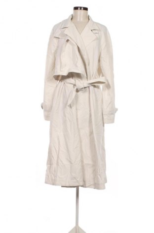 Trench de femei H&M, Mărime M, Culoare Alb, Preț 74,99 Lei