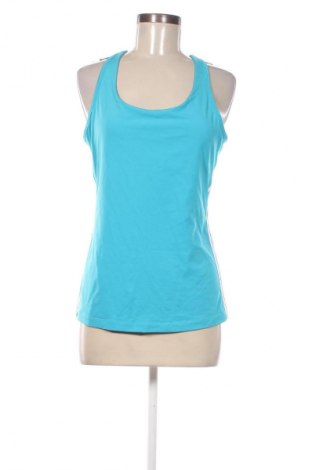 Damen Sporttop Adidas, Größe M, Farbe Blau, Preis 8,99 €