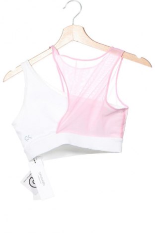 Damski sportowy top Calvin Klein, Rozmiar XS, Kolor Biały, Cena 205,49 zł