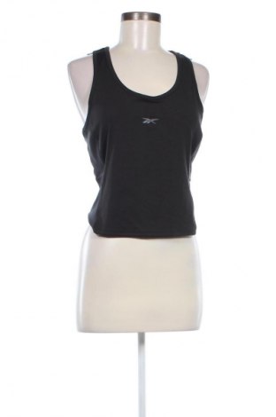 Damski sportowy top Reebok, Rozmiar L, Kolor Czarny, Cena 30,99 zł