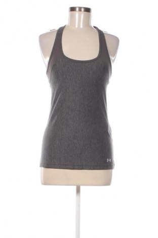 Damen Sporttop Under Armour, Größe L, Farbe Grau, Preis 10,99 €