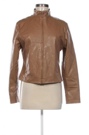 Damen Lederjacke, Größe M, Farbe Braun, Preis 20,99 €