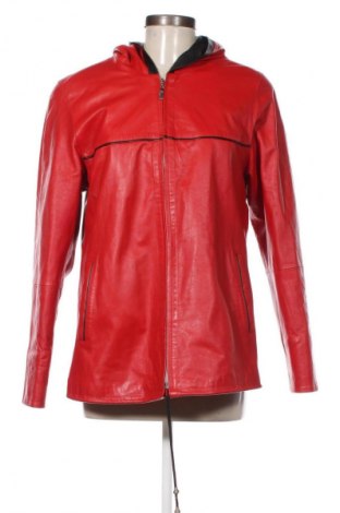 Damen Lederjacke, Größe M, Farbe Rot, Preis € 65,65