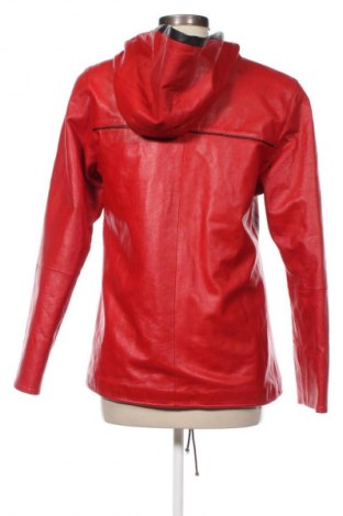 Damen Lederjacke, Größe M, Farbe Rot, Preis € 65,65