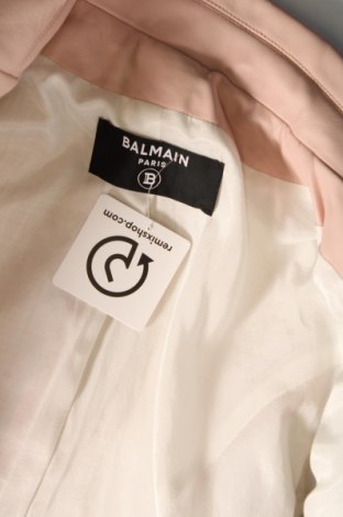 Dámska kožená bunda  Balmain, Veľkosť M, Farba Ružová, Cena  670,95 €