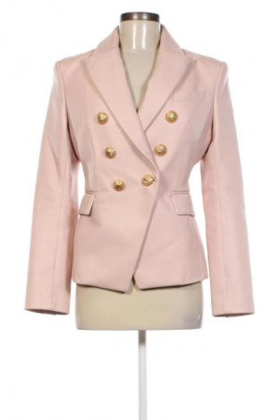 Damen Lederjacke Balmain, Größe M, Farbe Rosa, Preis 670,99 €