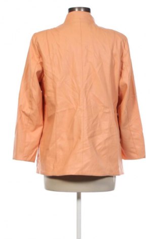 Damen Lederjacke Helena Vera, Größe L, Farbe Orange, Preis 19,99 €