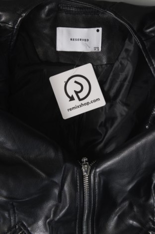 Damen Lederjacke Reserved, Größe S, Farbe Schwarz, Preis 19,49 €