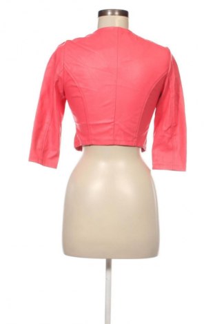 Damen Lederjacke Terranova, Größe XS, Farbe Rosa, Preis 30,99 €