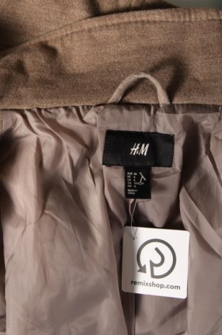 Dámský kabát  H&M, Velikost S, Barva Béžová, Cena  259,00 Kč