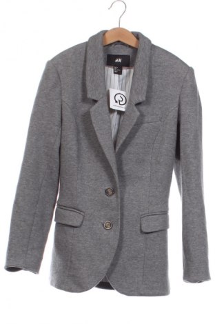 Damen Blazer H&M, Größe XS, Farbe Grau, Preis 16,49 €