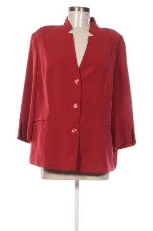 Damen Blazer Hermann Lange, Größe XL, Farbe Rot, Preis 24,99 €