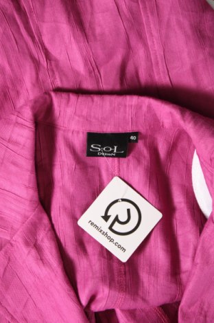 Damen Blazer S.o.l Design, Größe M, Farbe Rosa, Preis € 28,99