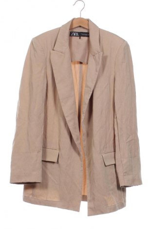 Damen Blazer Zara, Größe XS, Farbe Beige, Preis € 15,35