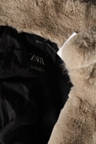 Γυναικείο μπουφάν Zara, Μέγεθος L, Χρώμα  Μπέζ, Τιμή 25,79 €