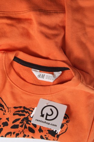 Kinder Shirt H&M, Größe 6-7y/ 122-128 cm, Farbe Orange, Preis 6,14 €