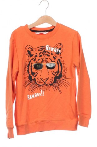 Kinder Shirt H&M, Größe 6-7y/ 122-128 cm, Farbe Orange, Preis 6,14 €