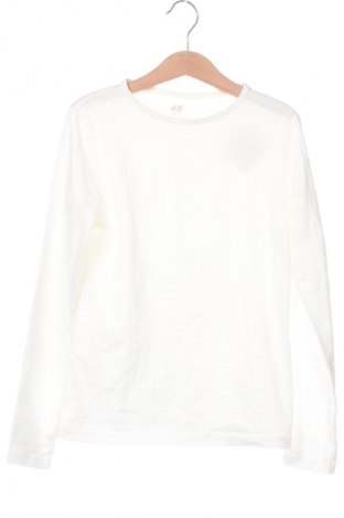 Kinder Shirt H&M, Größe 8-9y/ 134-140 cm, Farbe Weiß, Preis 4,79 €