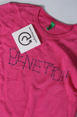 Детска блуза United Colors Of Benetton, Размер 2-3y/ 98-104 см, Цвят Розов, Цена 23,29 лв.