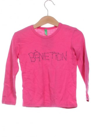 Παιδική μπλούζα United Colors Of Benetton, Μέγεθος 2-3y/ 98-104 εκ., Χρώμα Ρόζ , Τιμή 14,49 €