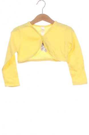 Kinder Strickjacke Baby Club, Größe 12-18m/ 80-86 cm, Farbe Gelb, Preis € 5,99