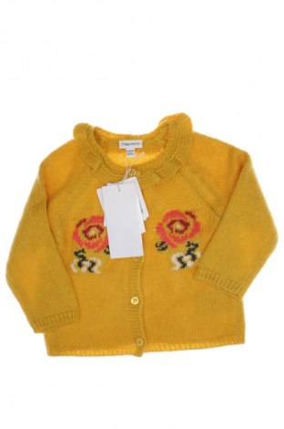 Kinder Strickjacke Fagottino By Oviesse, Größe 6-9m/ 68-74 cm, Farbe Gelb, Preis 7,79 €