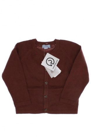 Kinder Strickjacke Noa Noa, Größe 9-12m/ 74-80 cm, Farbe Braun, Preis € 10,49