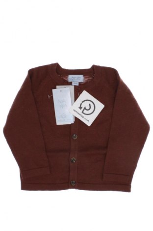 Kinder Strickjacke Noa Noa, Größe 3-6m/ 62-68 cm, Farbe Braun, Preis 14,29 €