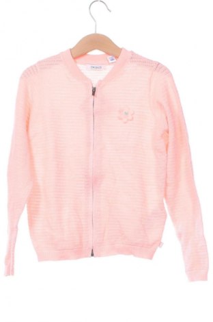 Kinder Strickjacke Okaidi, Größe 7-8y/ 128-134 cm, Farbe Rosa, Preis 11,99 €