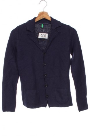 Kinder Strickjacke United Colors Of Benetton, Größe 11-12y/ 152-158 cm, Farbe Blau, Preis € 4,49