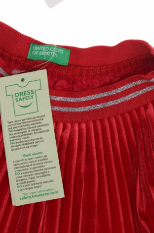 Detská sukňa  United Colors Of Benetton, Veľkosť 3-6m/ 62-68 cm, Farba Červená, Cena  5,75 €