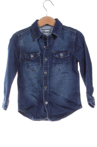 Kinderhemd Denim Co., Größe 2-3y/ 98-104 cm, Farbe Blau, Preis 7,99 €