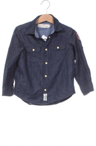 Kinderhemd H&M L.O.G.G., Größe 3-4y/ 104-110 cm, Farbe Blau, Preis € 3,99