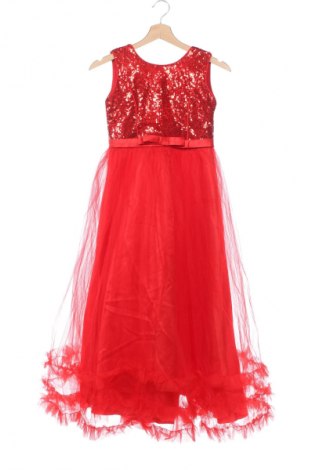 Kinderkleid, Größe 8-9y/ 134-140 cm, Farbe Rot, Preis 22,12 €