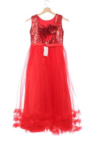 Kinderkleid, Größe 8-9y/ 134-140 cm, Farbe Rot, Preis 22,12 €