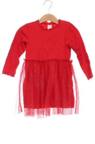 Kinderkleid H&M, Größe 18-24m/ 86-98 cm, Farbe Rot, Preis 5,49 €