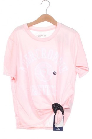 Dziecięcy T-shirt Abercrombie & Fitch, Rozmiar 9-10y/ 140-146 cm, Kolor Różowy, Cena 38,99 zł