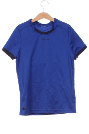 Dziecięcy T-shirt Decathlon, Rozmiar 7-8y/ 128-134 cm, Kolor Niebieski, Cena 14,99 zł