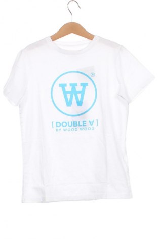 Kinder T-Shirt Double A by Wood Wood, Größe 9-10y/ 140-146 cm, Farbe Weiß, Preis 11,49 €